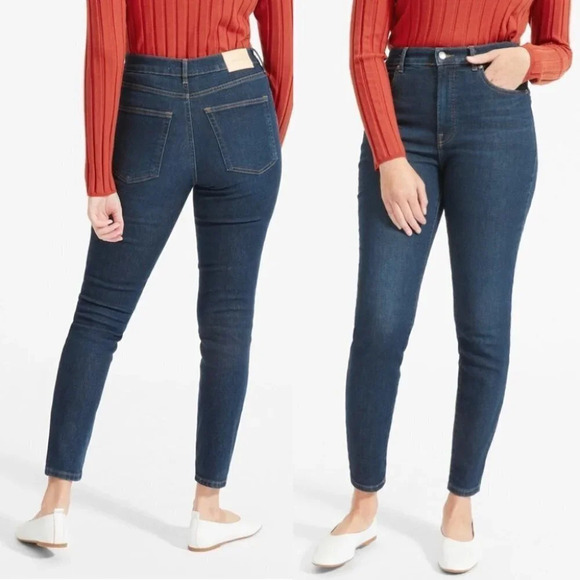 Everlane Mid-Rise Skinny Ankle Jean - Picture 1 of 9